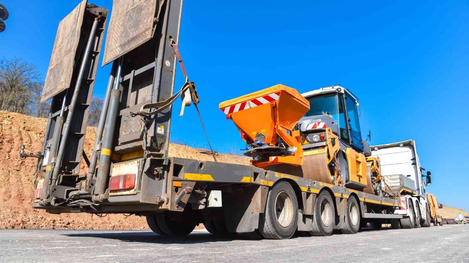 equipment on a truck