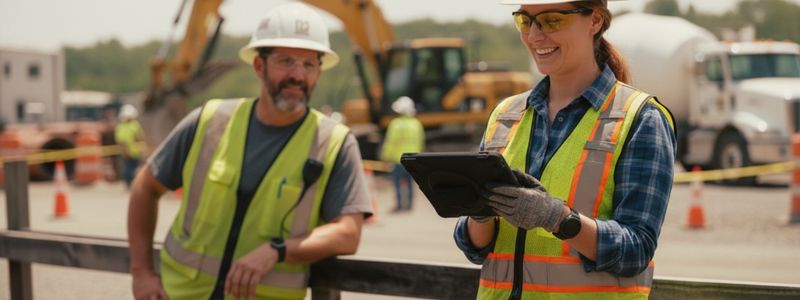 construction site workers