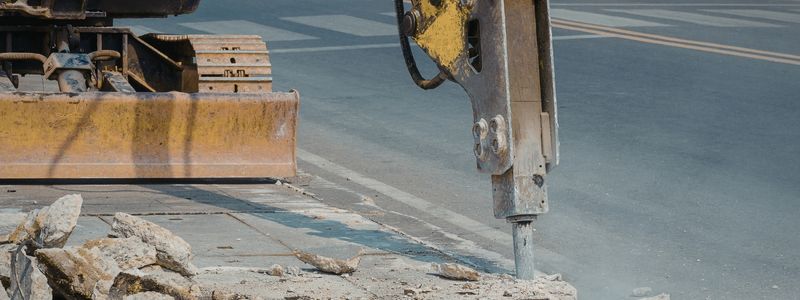 construction road work