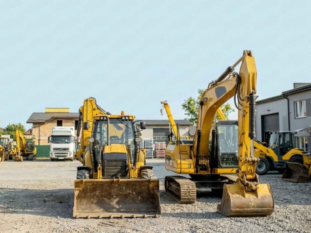 equipment dealer yard