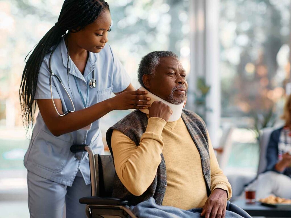 nurse hospice medical equipment